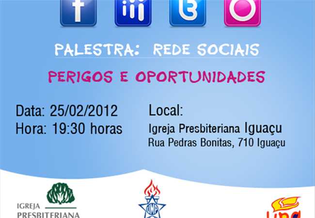 Palestra - Redes Sociais